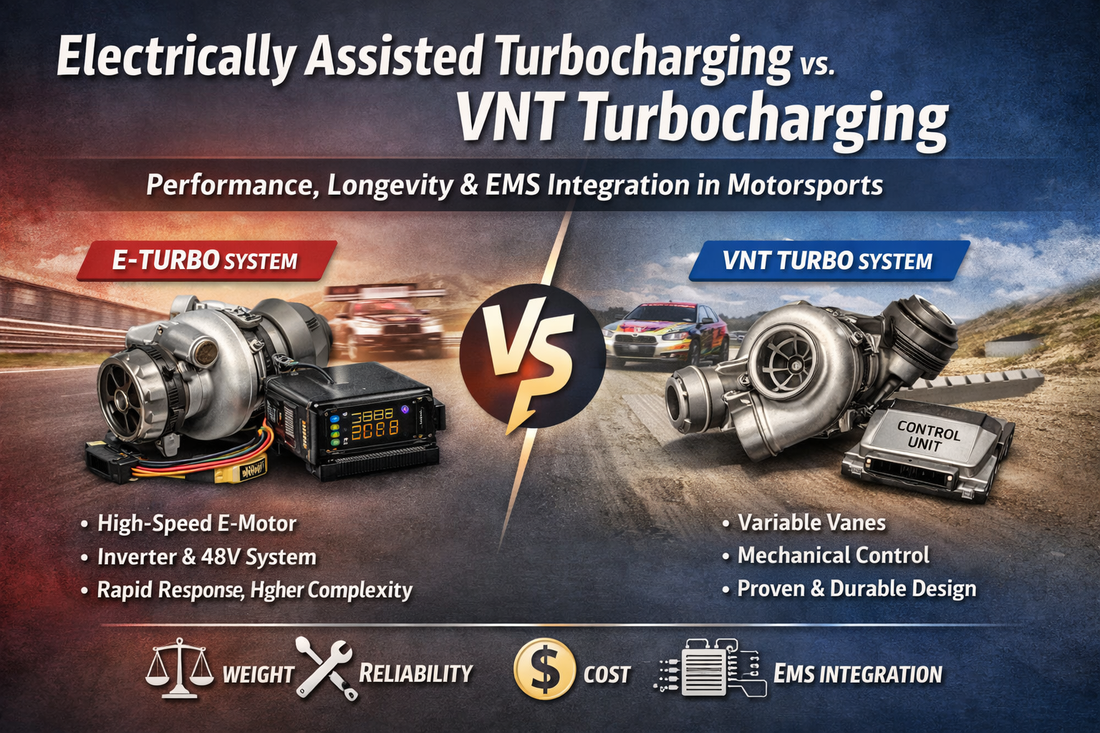 Electrically Assisted Garrett Turbocharging vs. VNT Turbocharging