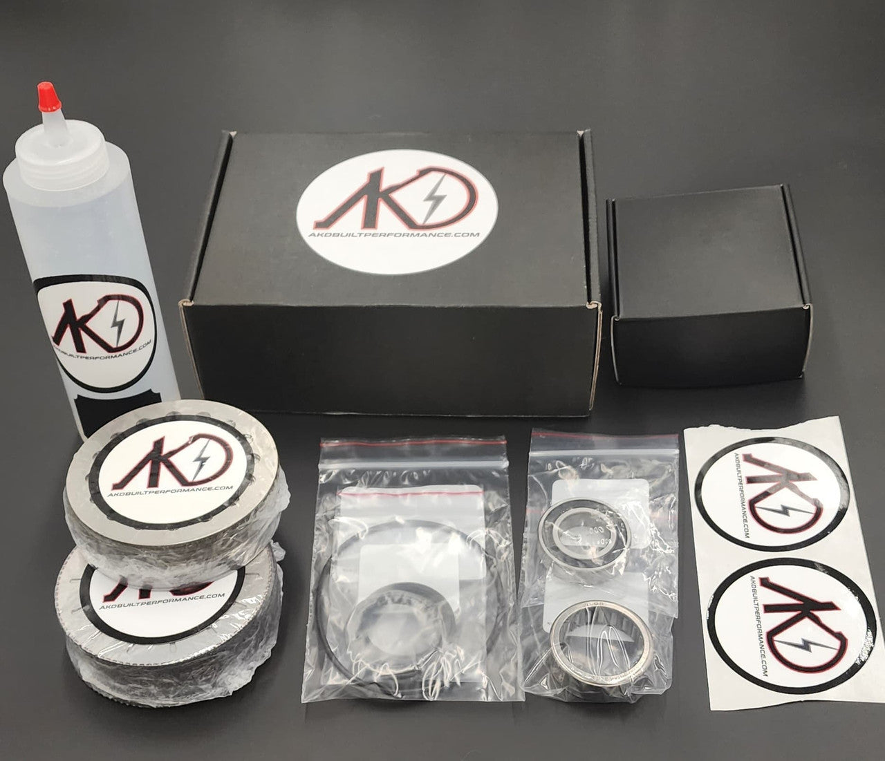 AKDBuilt Hydraulic (RT4WD) Coupler Bearing & Seal Kit